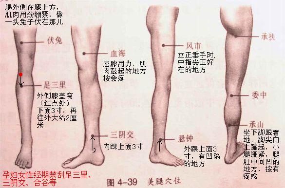 我亲身经历的刮痧瘦腿法