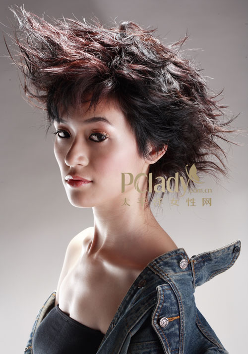 彰显个性美的短发造型