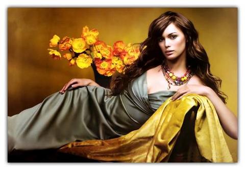 长发美人的三款经典造型