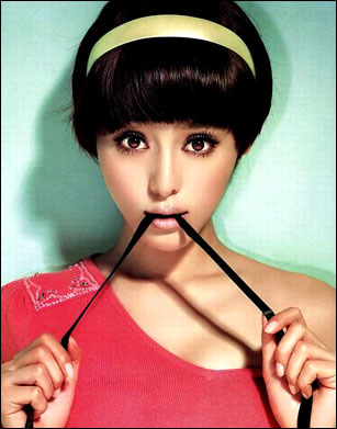 15位女明星百变刘海造型