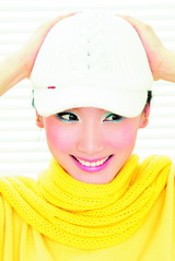 改头换面 发型搭配帽子范例(2)