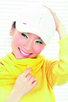 改头换面 发型搭配帽子范例(2)