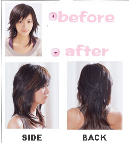 两款时尚发型 让人眼前一亮