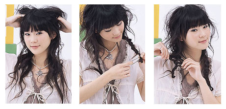 春天2款编发 DIY360度的美丽