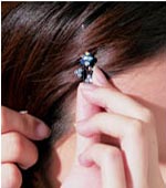 发饰小动作 晋级发型达人