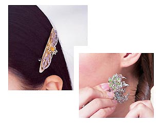 发饰小动作 晋级发型达人