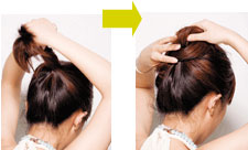 小包头编发 学会变发的最基本发型