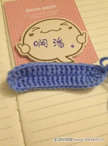 动手给宝宝编织凉鞋