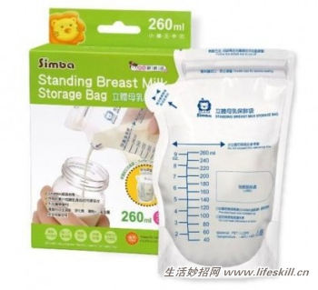母乳保鲜袋选择及使用方法